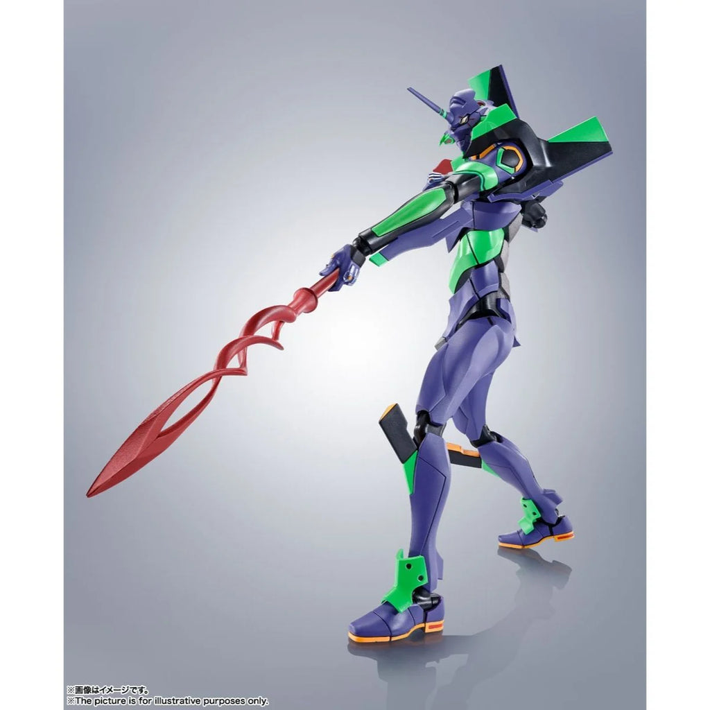 ROBOT Damashii (SIDE EVA) Evangelion Unit 1 + Cassius Spear (Renewal Color Edition)