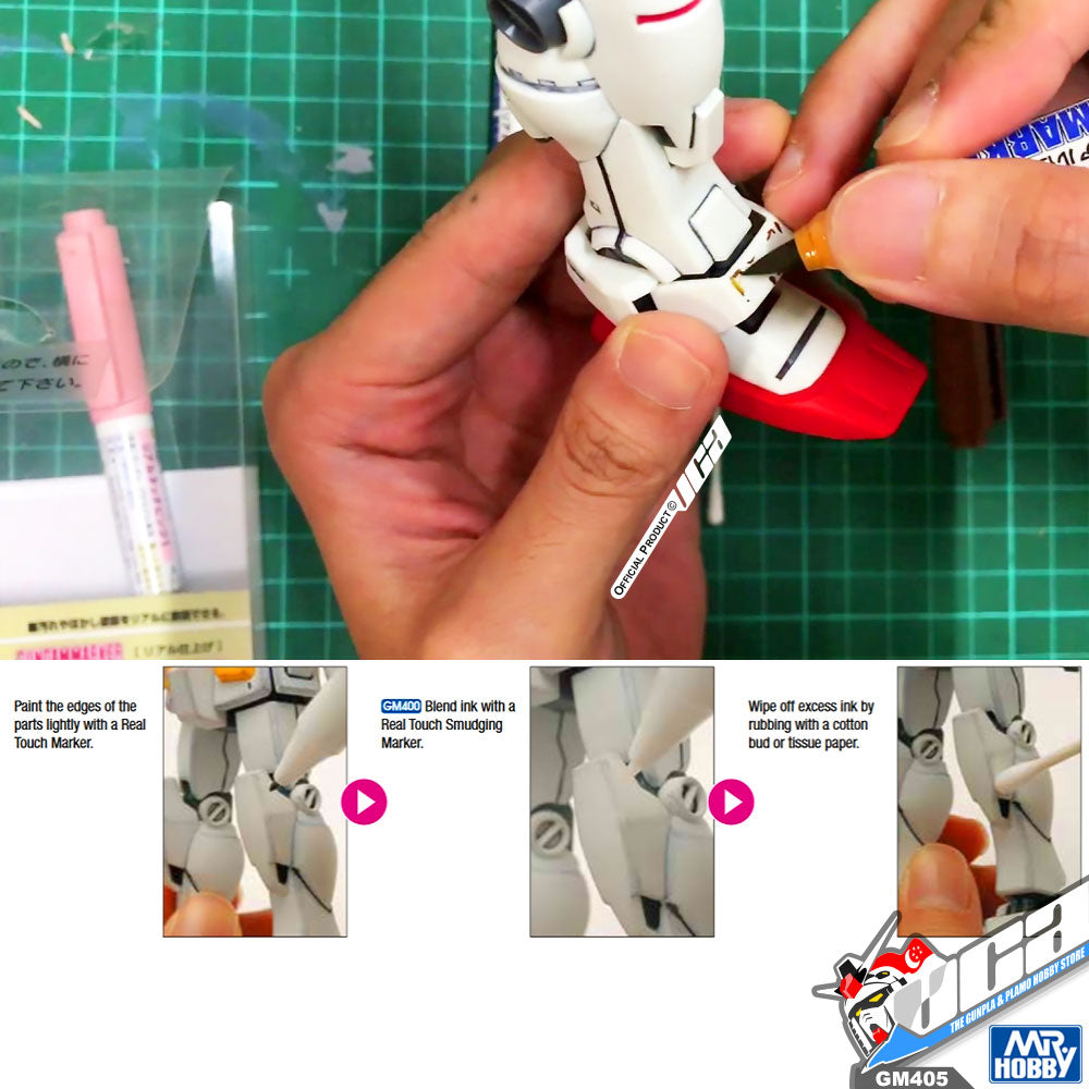 GM405 GUNDAM REAL TOUCH MARKER (ORANGE)