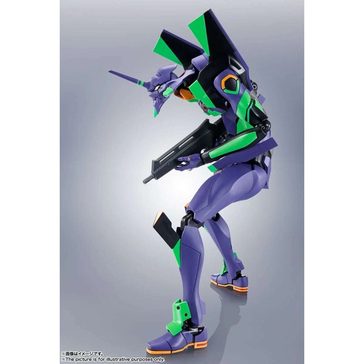 ROBOT Damashii (SIDE EVA) Evangelion Unit 1 + Cassius Spear (Renewal Color Edition)