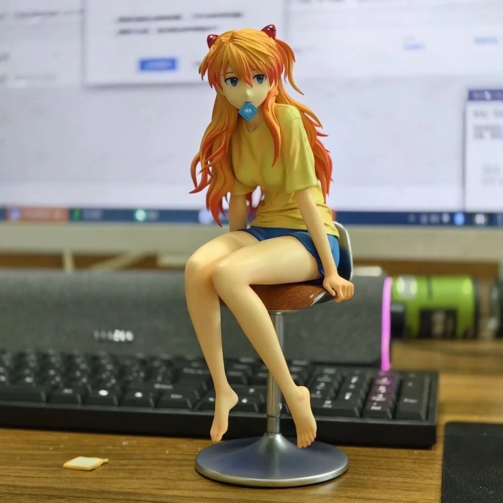 New 25CM EVA BBG Asuka Langley Soryu Figure